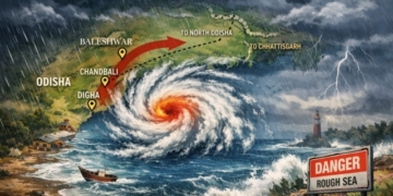 Depression over Bay of Bengal