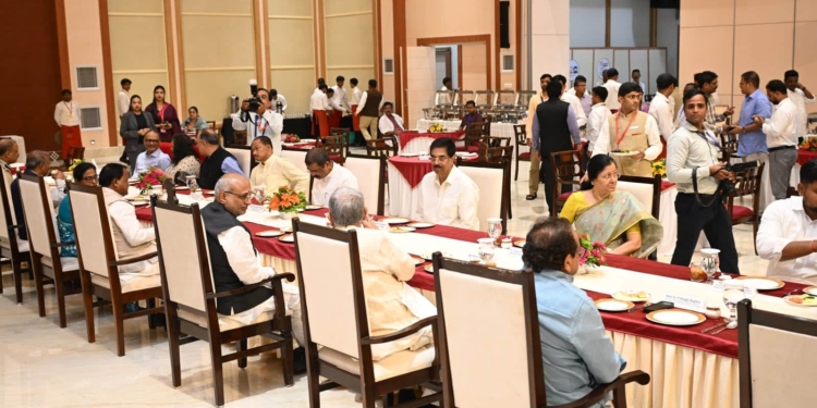 Odisha Governor banquet Vice President Lok Bhavan
