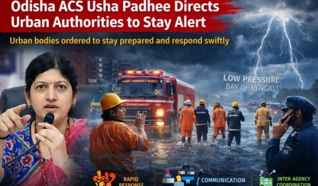 Odisha Low-Pressure Alert