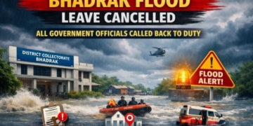 Bhadrak flood leave cancellation