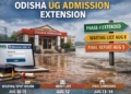 Odisha UG admission extension 2026