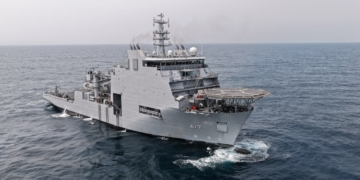 Indian Navy Nipun Diving Support Vessel