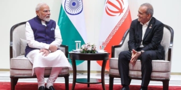 Modi Pezeshkian SCO Summit