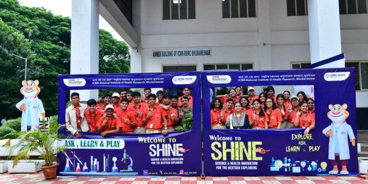 ICMR-NIHR Bhubaneswar Hosts SHINE 2026 to Inspire Young Scientists
