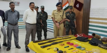 Malkangiri Maoist arms recovery