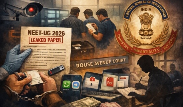 NEET‑UG 2026 paper leak chargesheet