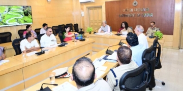 Odisha MoSJE Secretary meeting welfare schemes