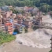 Nepal flash flood Tibet border