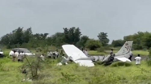 Baramati training plane crash