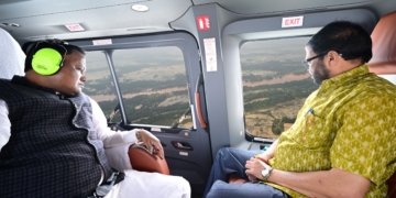 Odisha flood aerial survey CM Majhi