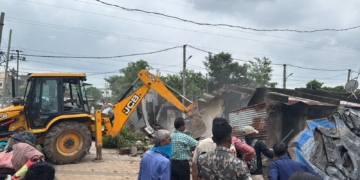 Niladri Vihar eviction drive
