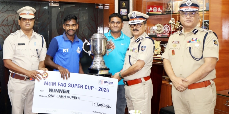 Odisha Police FAO Football League champions