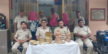 Penta Shiva Temple theft Rayagada