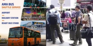 Ama Bus shuttle service Bhubaneswar