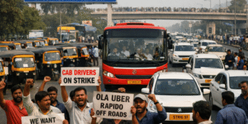 Bhubaneswar online cab strike