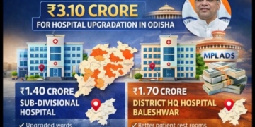 MPLADS hospital upgradation Odisha