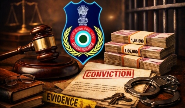 Odisha Vigilance bribery conviction