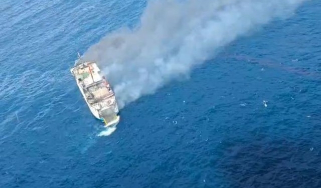 Indonesian ferry fire Bali