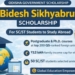 Bidesh Sikhyabruti Scholarship Odisha