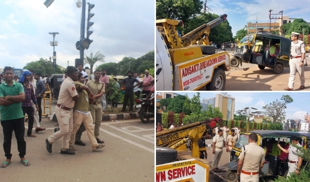 Bhubaneswar Cab Drivers' Protest