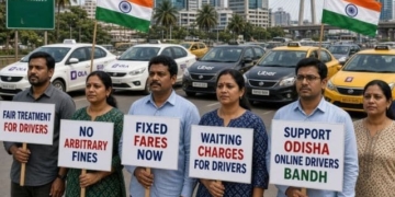Odisha cab drivers bandh