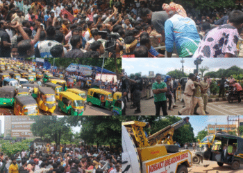 Bhubaneswar online cab drivers protest violence