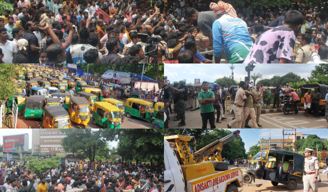 Bhubaneswar online cab drivers protest violence