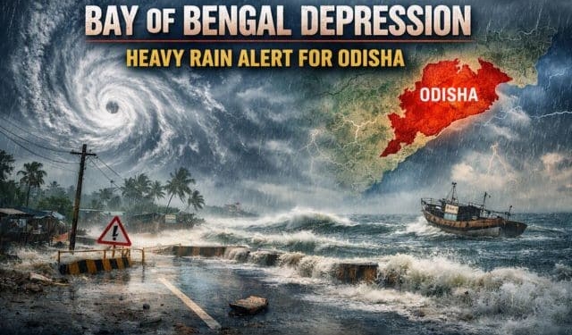 Odisha rainfall depression