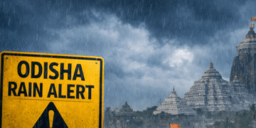Odisha rain warning August 2026