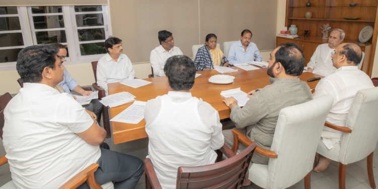 BJD political committee meeting