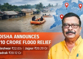 Odisha flood relief 110 crore