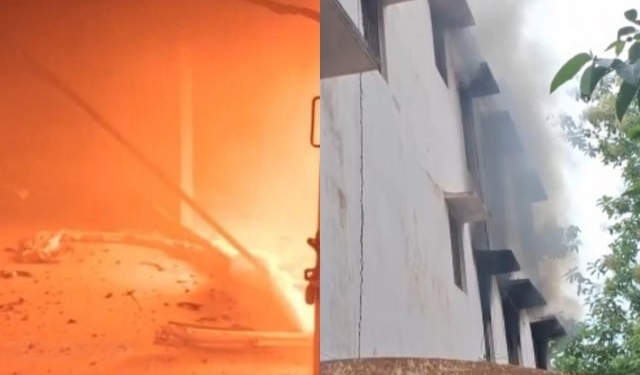 Gajapati RTO office fire