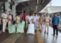 ganja smuggling Bhubaneswar railway station