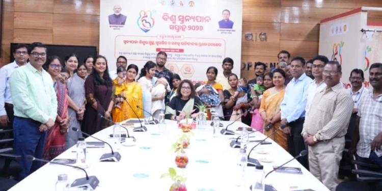World Breastfeeding Week Odisha 2026