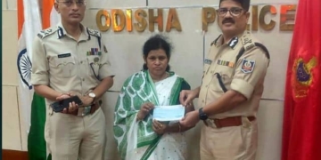 Odisha Police aid to Home Guard family