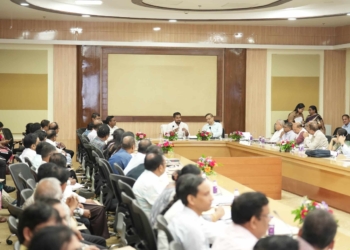 Odisha Higher Education Minister VC meeting