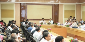 Odisha Higher Education Minister VC meeting