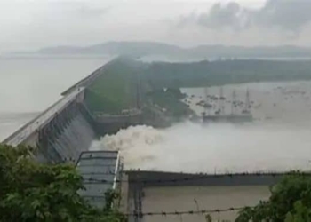 Hirakud Dam gates closure