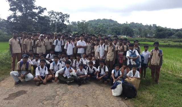 Students Leave Hostel