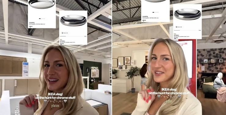 "Steel ki Thali": US Woman’s IKEA ‘Chrome’ Haul Goes Viral as Indians Say ‘We’ve Had This for Decades’