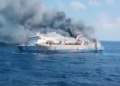 Indonesia ferry fire Madura