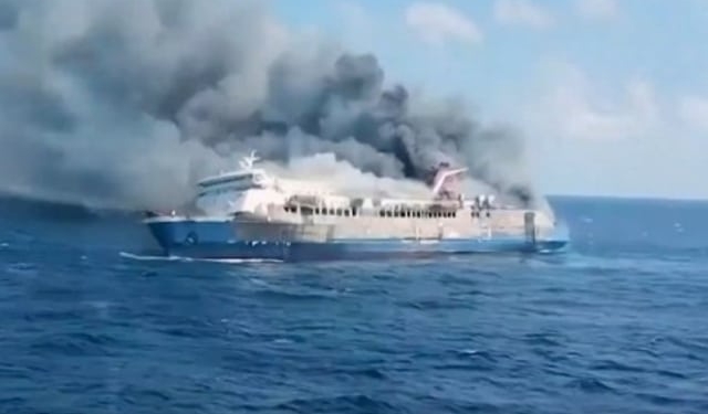 Indonesia ferry fire Madura
