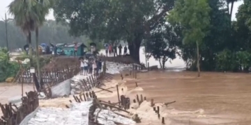 Jajpur Faces Fourth Wave of Floods as Rivers Breach Danger Marks