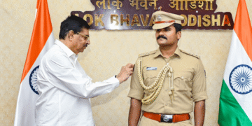 Anugu Shiva Maruthi Reddy ADC Odisha Governor
