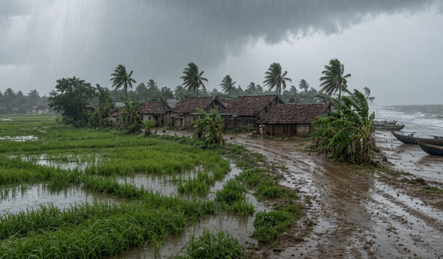 Odisha rain alert low pressure