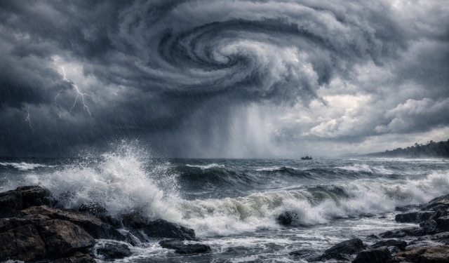 Odisha low pressure rainfall alert