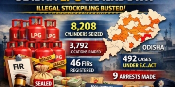 Odisha LPG cylinder crackdown