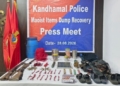 Maoist arms dump Kandhamala