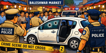 Baleshwar jeweller car shooting