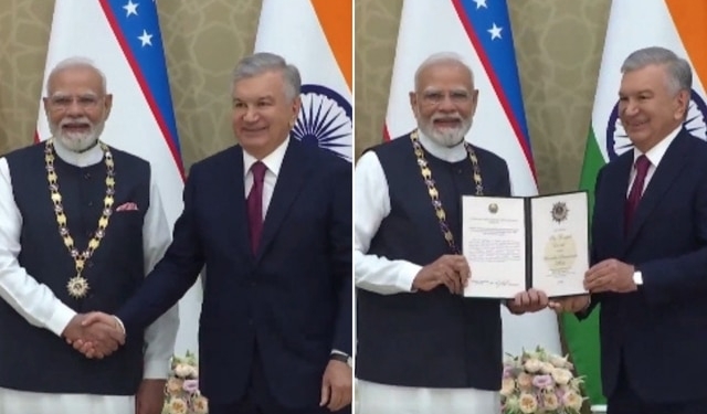 PM Modi Uzbekistan state honour